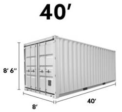 40 container